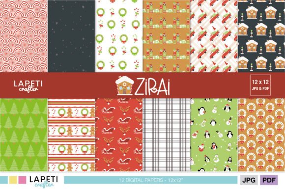 Download Christmas Digital Paper Pack - Premium Resources