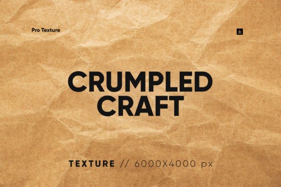 Download 25 Crumpled Craft Texture - Craft Collection